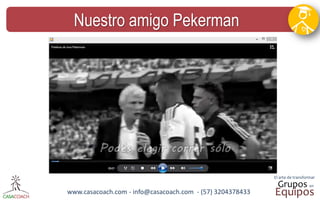 www.casacoach.com - info@casacoach.com - (57) 3204378433 
Nuestro amigo Pekerman  