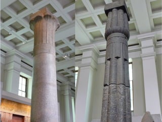 LA COLUMNA EGIPCIA 
 