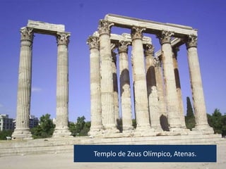 Templo de Zeus Olímpico, Atenas.
 