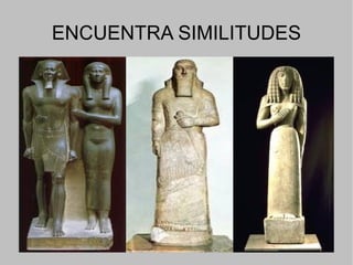 Siempre se buscaba la belleza por ello se seguía  un canon .   