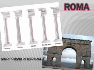 ROMA
ARCO ROMANO DE MEDINACELI
 