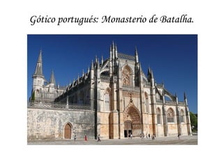 Gótico en Bélgica y Austria: Ayuntamiento de
Lovaina y Catedral de San Esteban de Viena
 