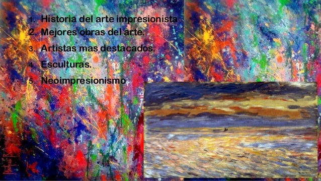 El arte impresionista