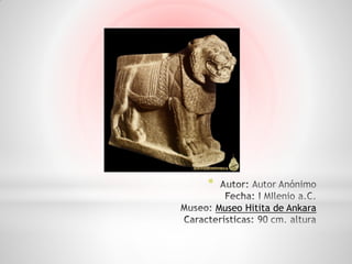 *
    Museo Hitita de Ankara
 