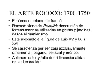 El arte rococó | PPT