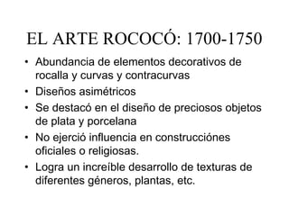 El arte rococó | PPT
