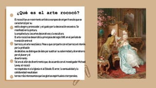 El Arte Rococó.pptx (Power Point) .......... | PPTX