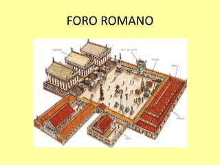 FORO ROMANO 
 