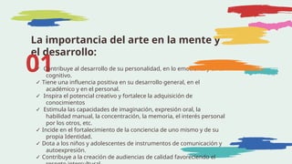 EL ARTE Y LA CREATIVIDAD BENEFICIOS.pptx