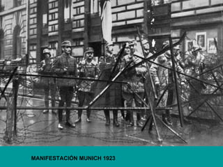 MANIFESTACIÓN MUNICH 1923
 