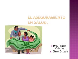 EL ASEGURAMIENTO EN SALUD. Dra.  Isabel Cristina Chaw Ortega 