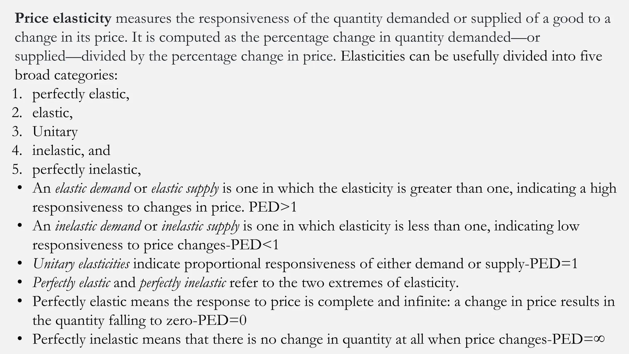 Proportionately Inelasticity Elasiticity of demand and supply in econnomics and bussiness.pdf