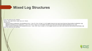 Mixed Log Structures
 