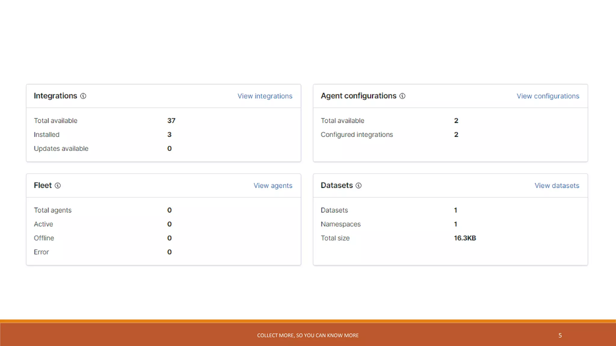 Elastic 101 ingest manager