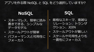 NoSQL SQL
 