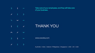 Take care of your employees, and they will take care
of your business.
THANK YOU
www.xoxoday.com
 