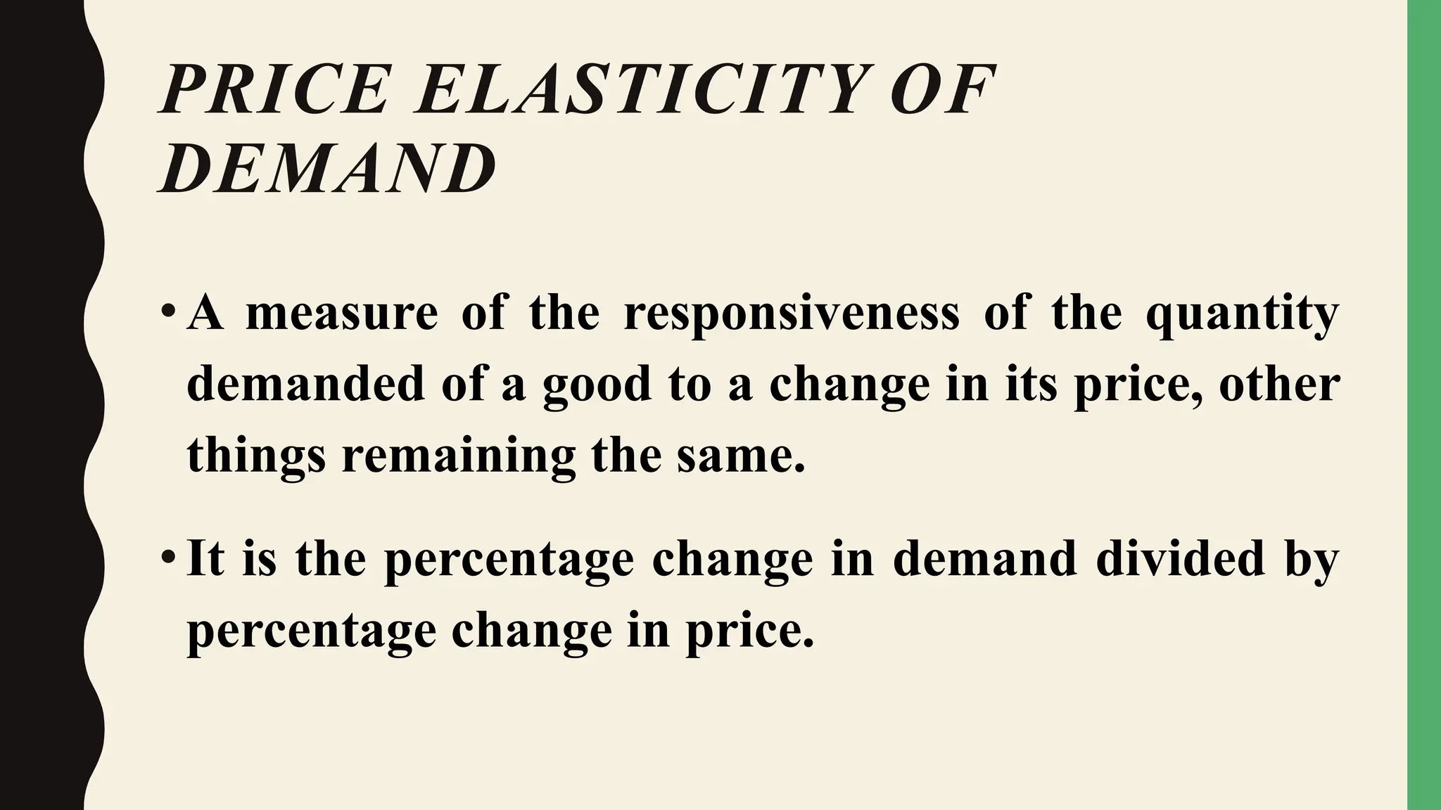 ELASTICITIES OF DEMAND & SUPPLY, MARKET STRUCTURES.pptx