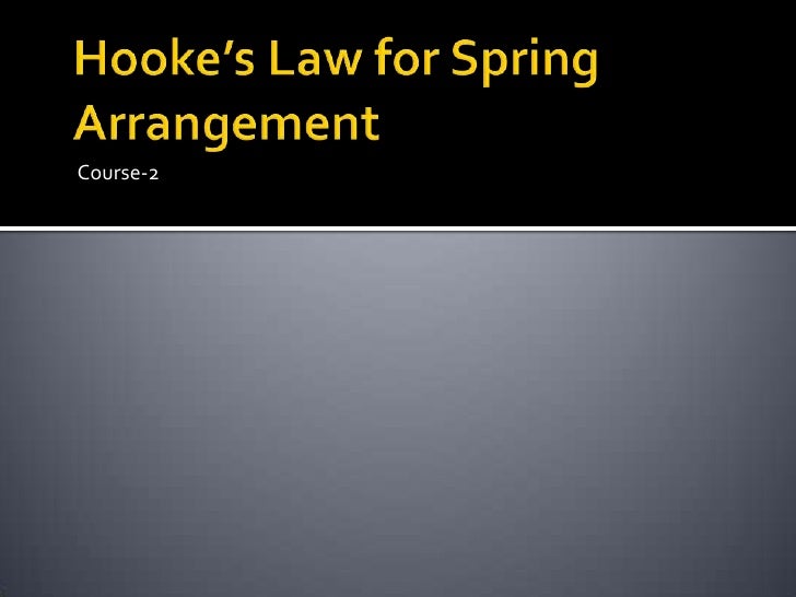 hooke’s law and simple harmonic 4 2-1 object: to study hooke’s law, and simple harmonic motion of a mass oscillating on a spring 2-2 apparatus: rotary motion sensor, thin string, uniform spring. hooke’s law and simple harmonic 4 2-1 object: to study hooke’s law, and simple harmonic motion of a mass oscillating on a spring 2-2 apparatus: rotary motion sensor, thin string, uniform spring.