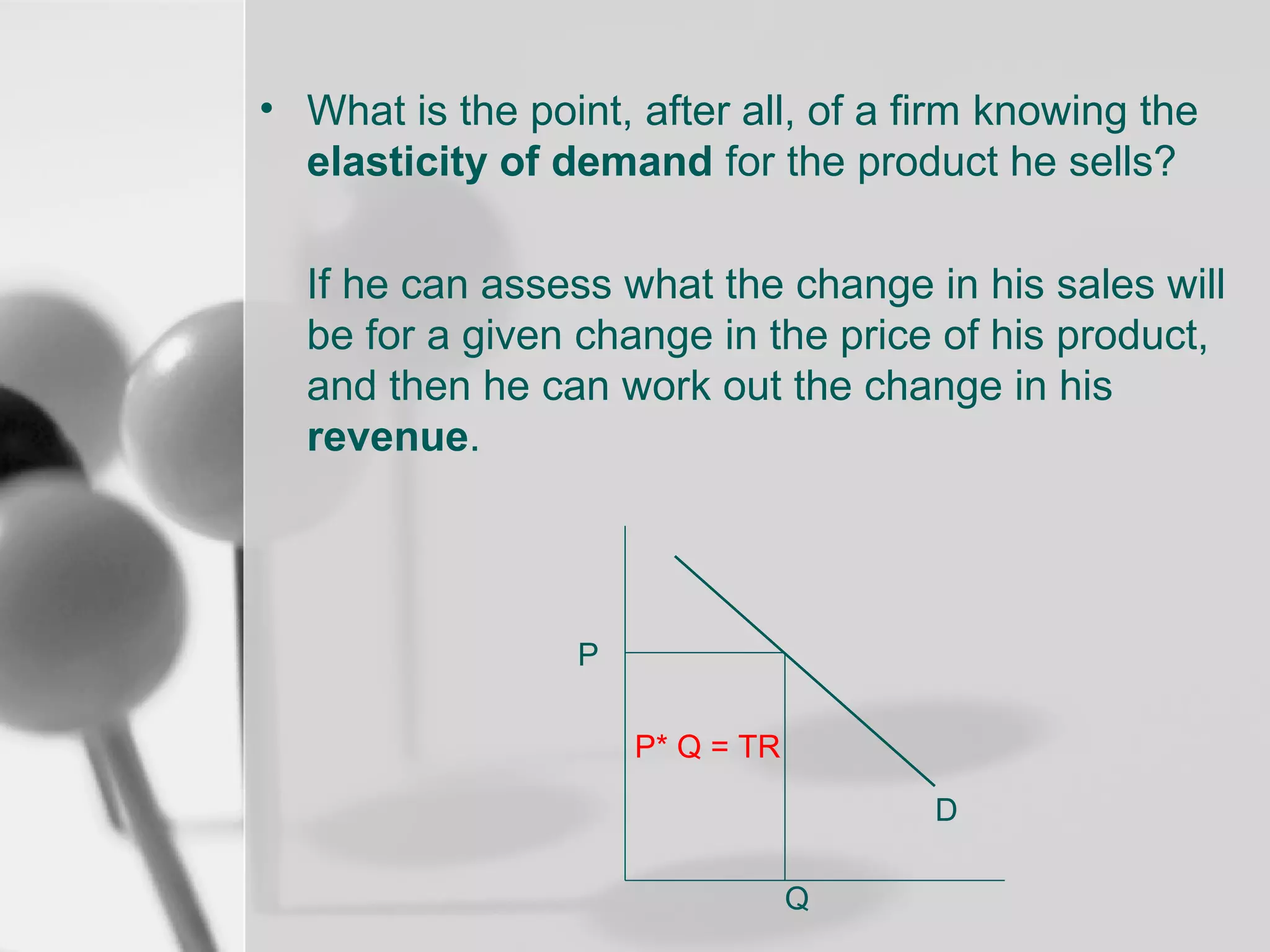 Elasticity of demand and supply | PPT
