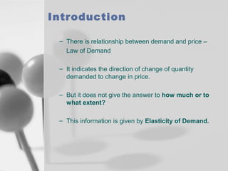 Elasticity of demand and supply | PPT