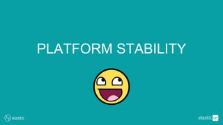 PLATFORM STABILITY
 
