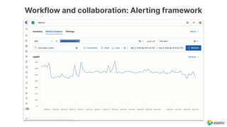 Workflow and collaboration: Alerting framework
 