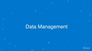 Data Management
 