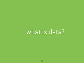 what is data?
60
 