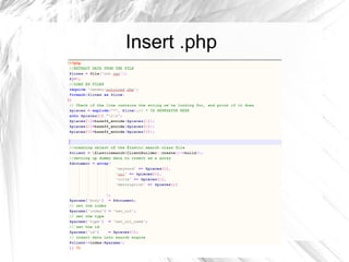 Insert .php
 