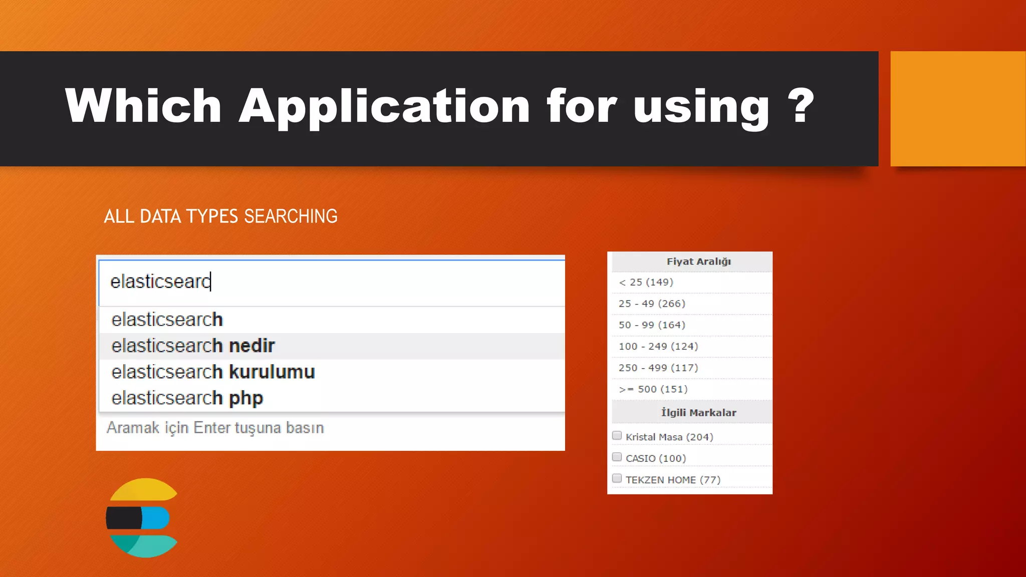 Which Application for using ?
ALL DATA TYPES SEARCHING