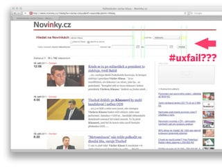 #uxfail???
 