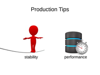 Production Tips
stability performance
 
