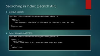 Elasticsearch and Spark | PDF