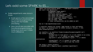 Elasticsearch and Spark | PDF
