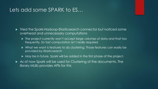 Elasticsearch and Spark | PDF