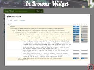 In Browser Widget
●
 