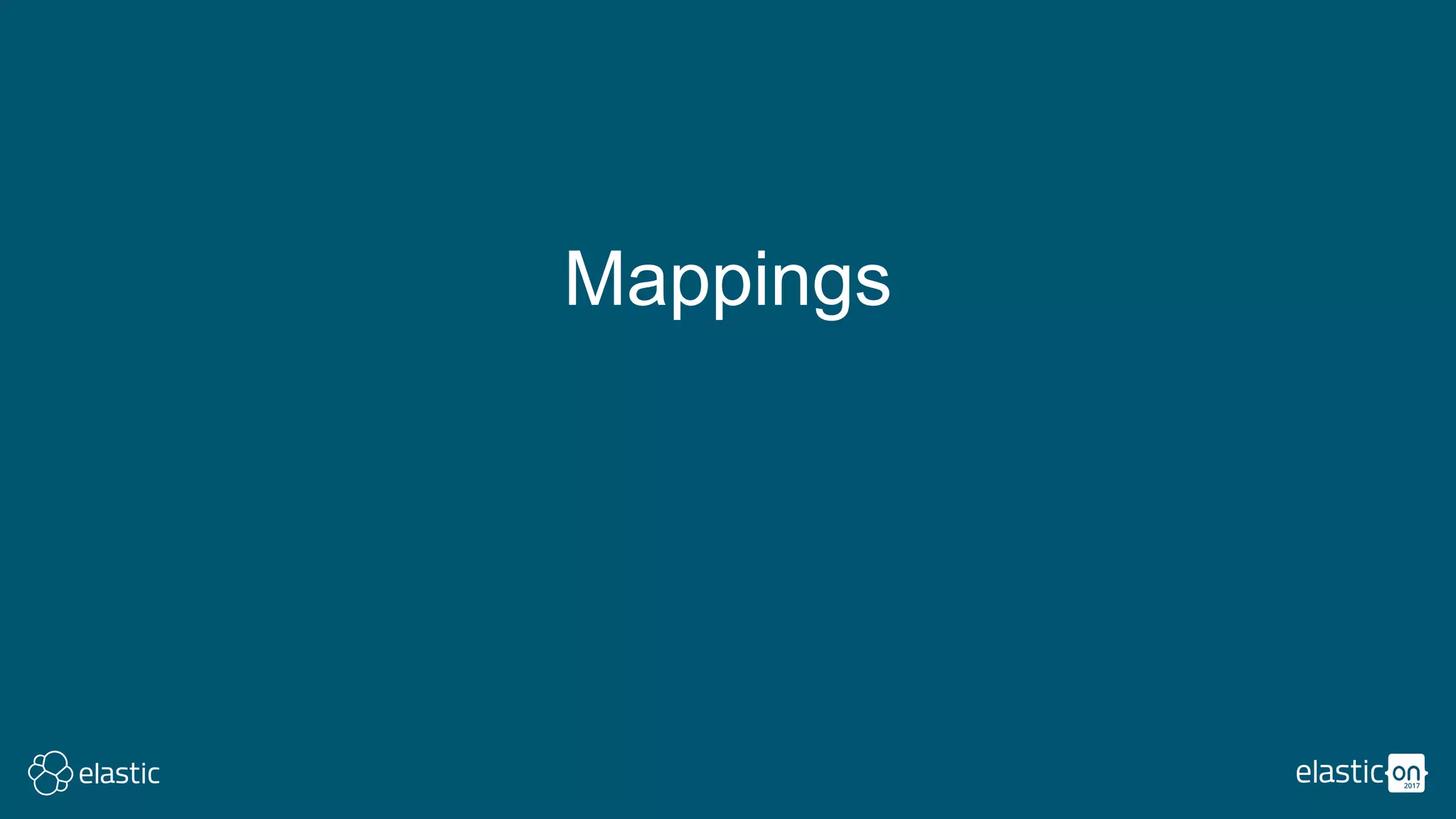 Mappings
 