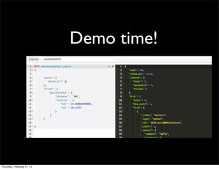 Demo time!

Thursday, February 27, 14

 