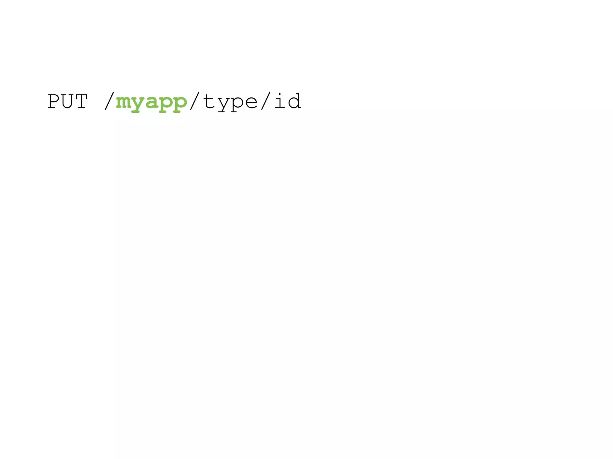PUT /myapp/type/id 
