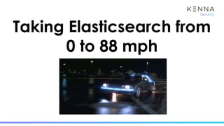 Taking Elasticsearch from
0 to 88 mph
By: Molly Struve
 