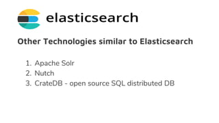 Elasticsearch python | PPTX