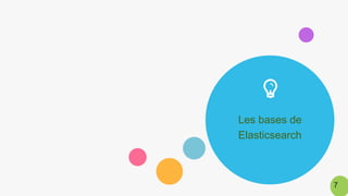 Les bases de
Elasticsearch
7
 