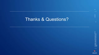 14.06.2017
20
BremgartnerLucas,INI-DEV-DIG-TCL-PFD-ELR
ElasticStack@SwisscomAppCloud.pptxC1-
Public
Thanks & Questions?
 