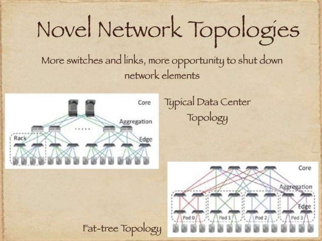 Elastic Tree: Saving Energy in Data Center Networks | PPT
