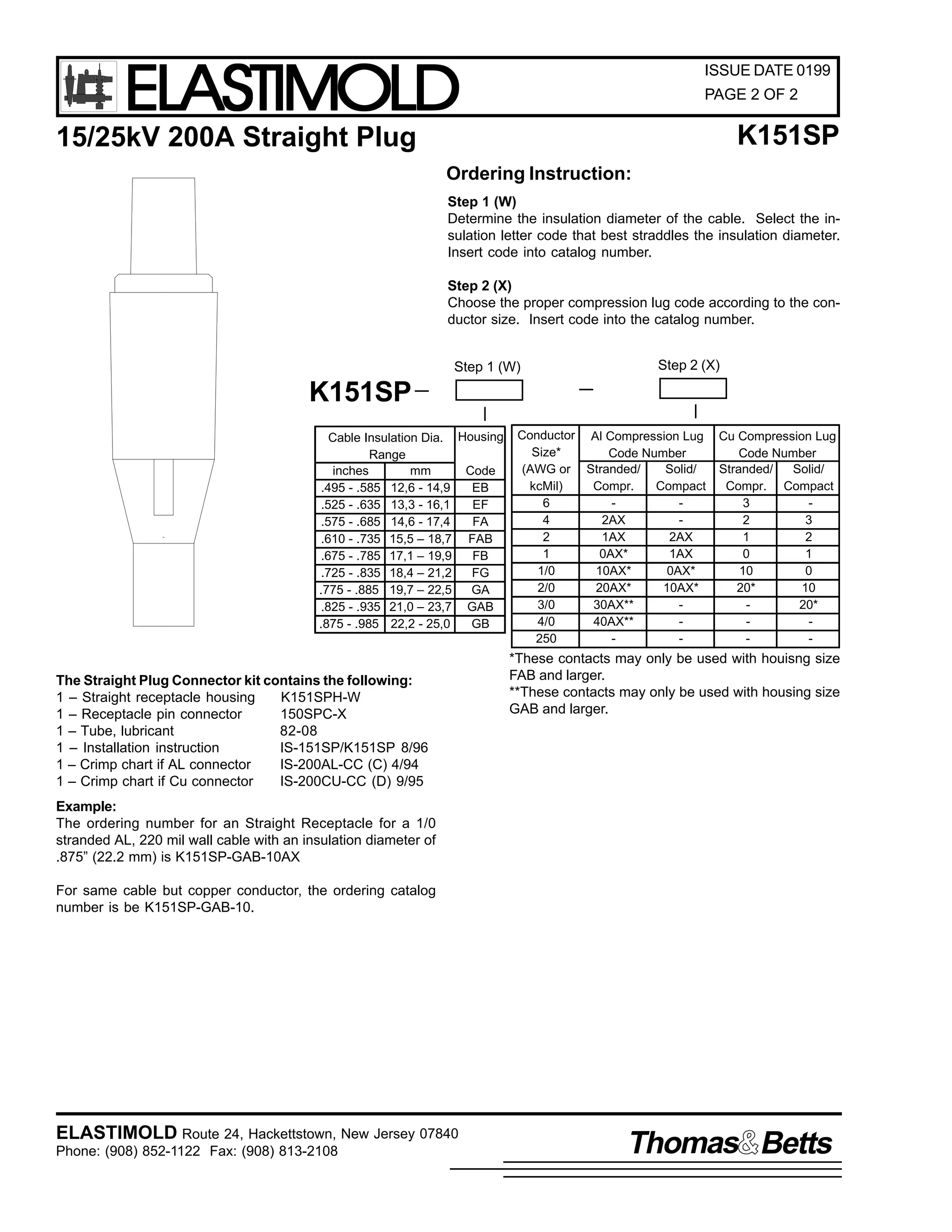 Elastimold Connectors - Loadbreak & Deadbreak Elbow & Bolted Tee Connectors - HV MV - 700 Series