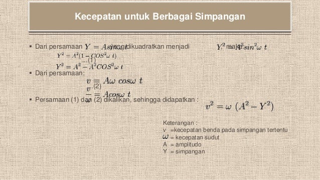 Elastisitas dan gerak harmonik sederhana