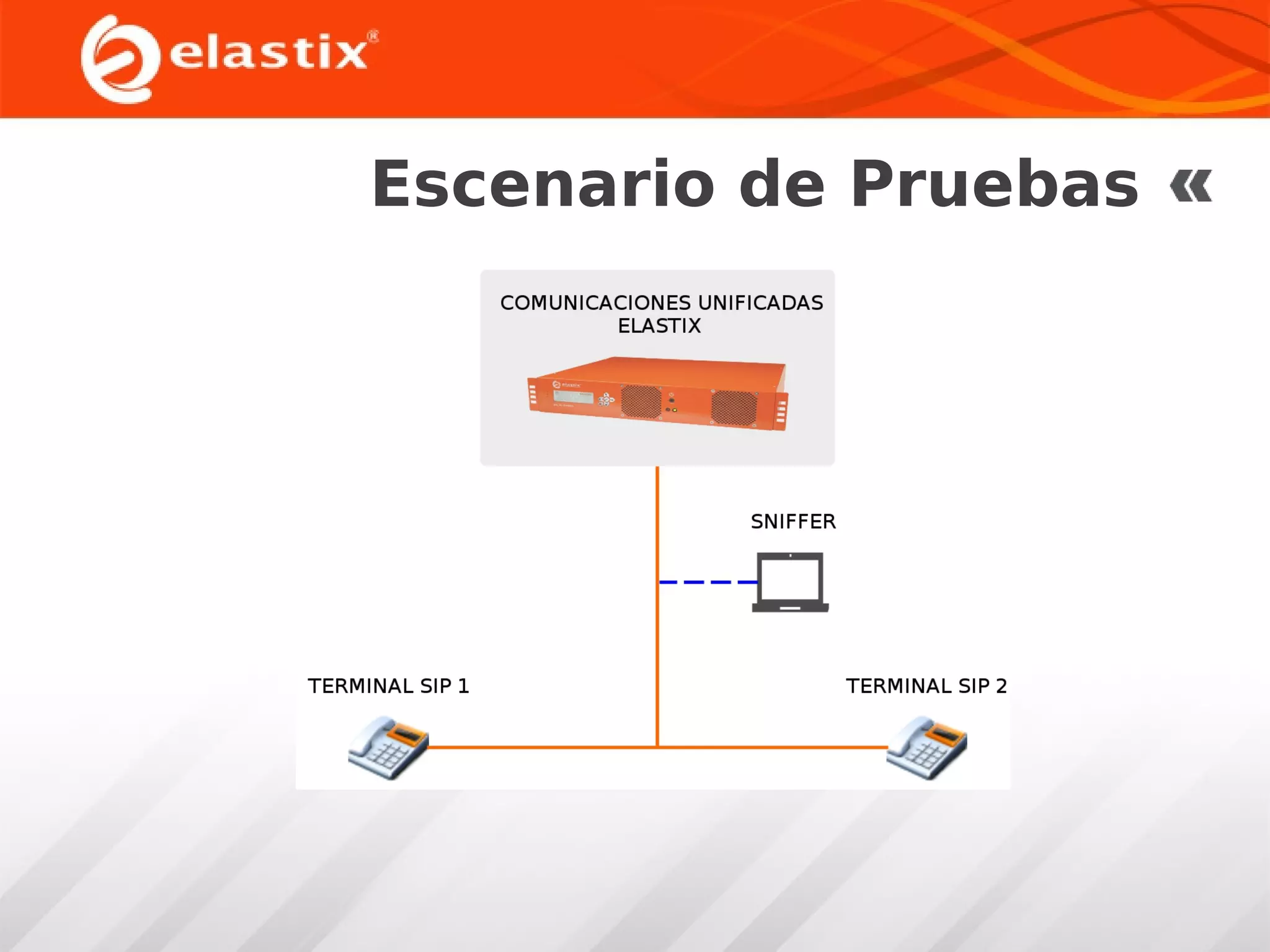 Escenario de Pruebas

 
