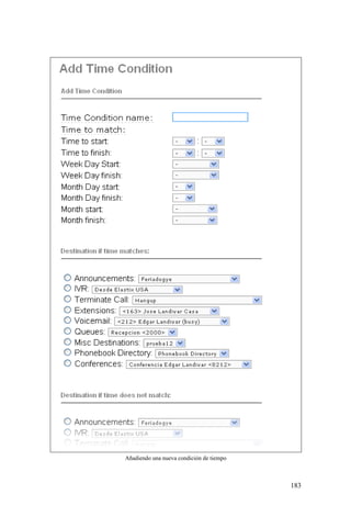 183
Añadiendo una nueva condición de tiempo
 