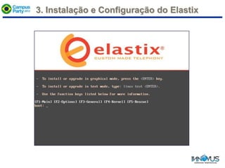 3. Instalação e Configuração do Elastix
 