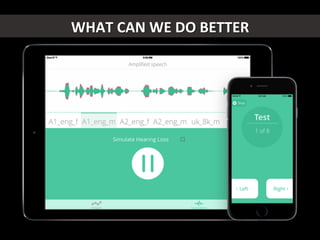 WHAT	
  CAN	
  WE	
  DO	
  BETTER	
  
 